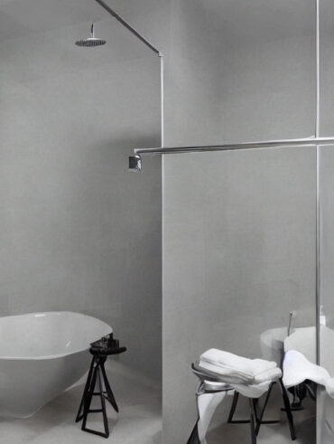 Undgå vandspild og fugtskader med Megatherms effektive badeforhængsstang