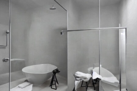 Undgå vandspild og fugtskader med Megatherms effektive badeforhængsstang